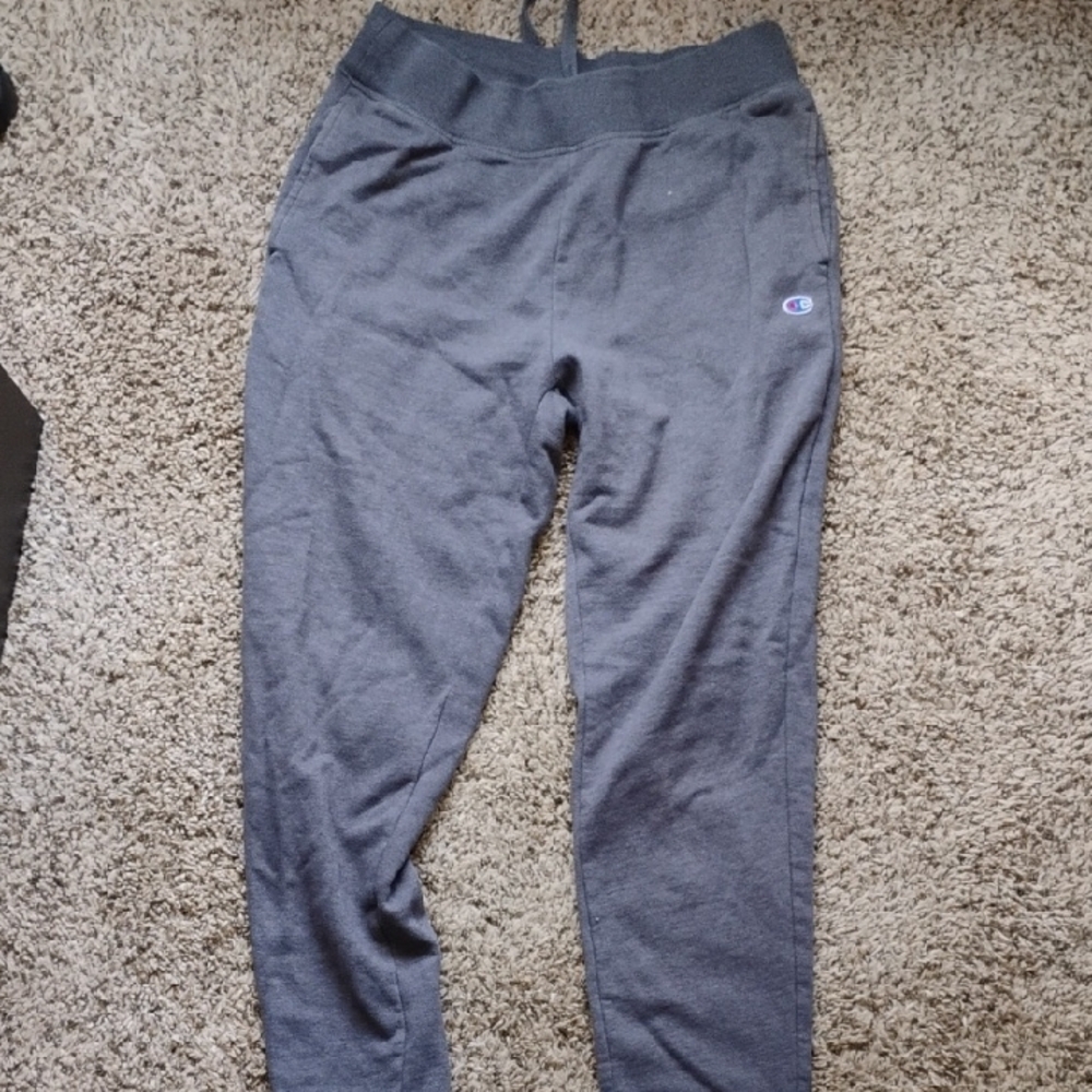 Champion Mens Gray Jogger Pants